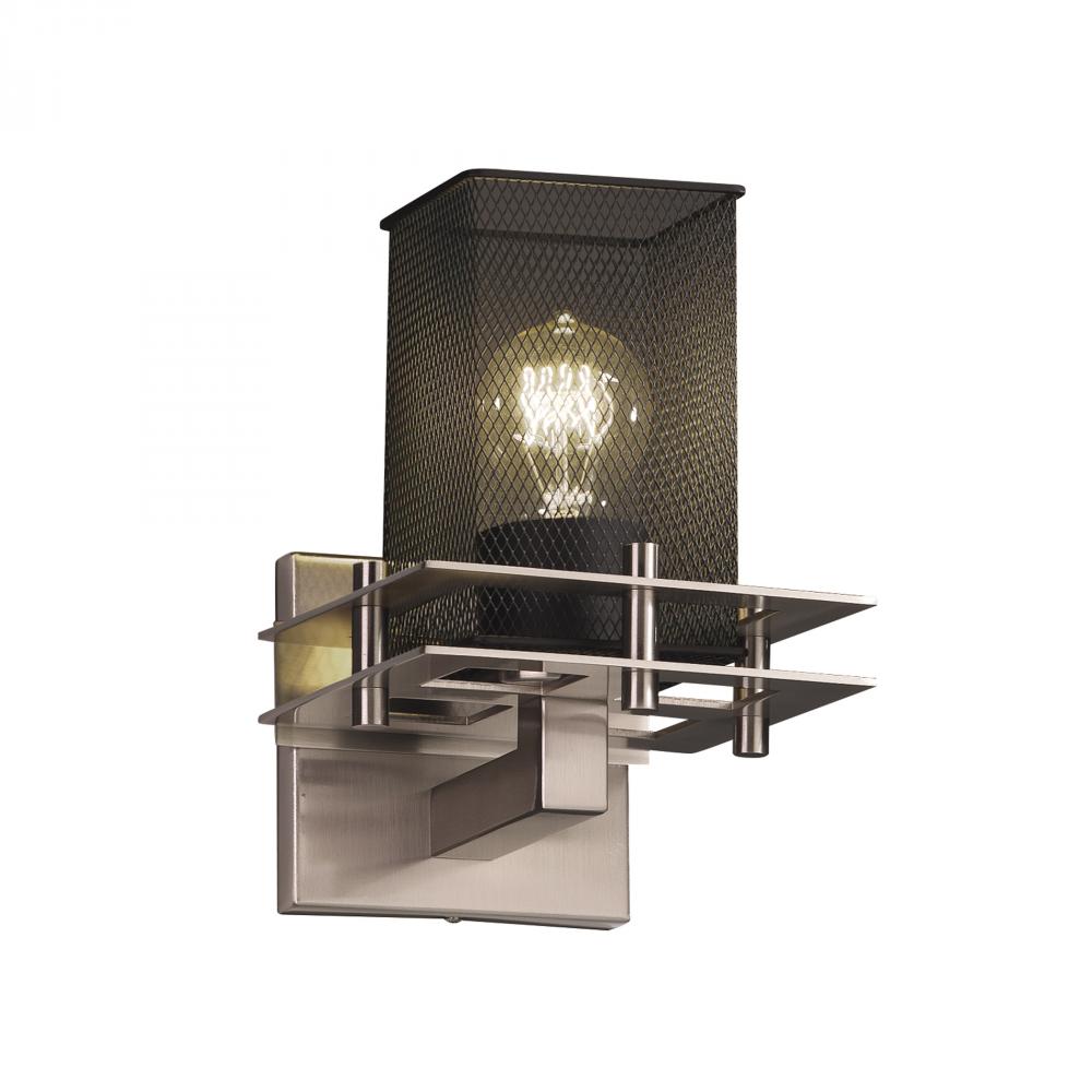 Metropolis 1-Light Wall Sconce (2 Flat Bars)