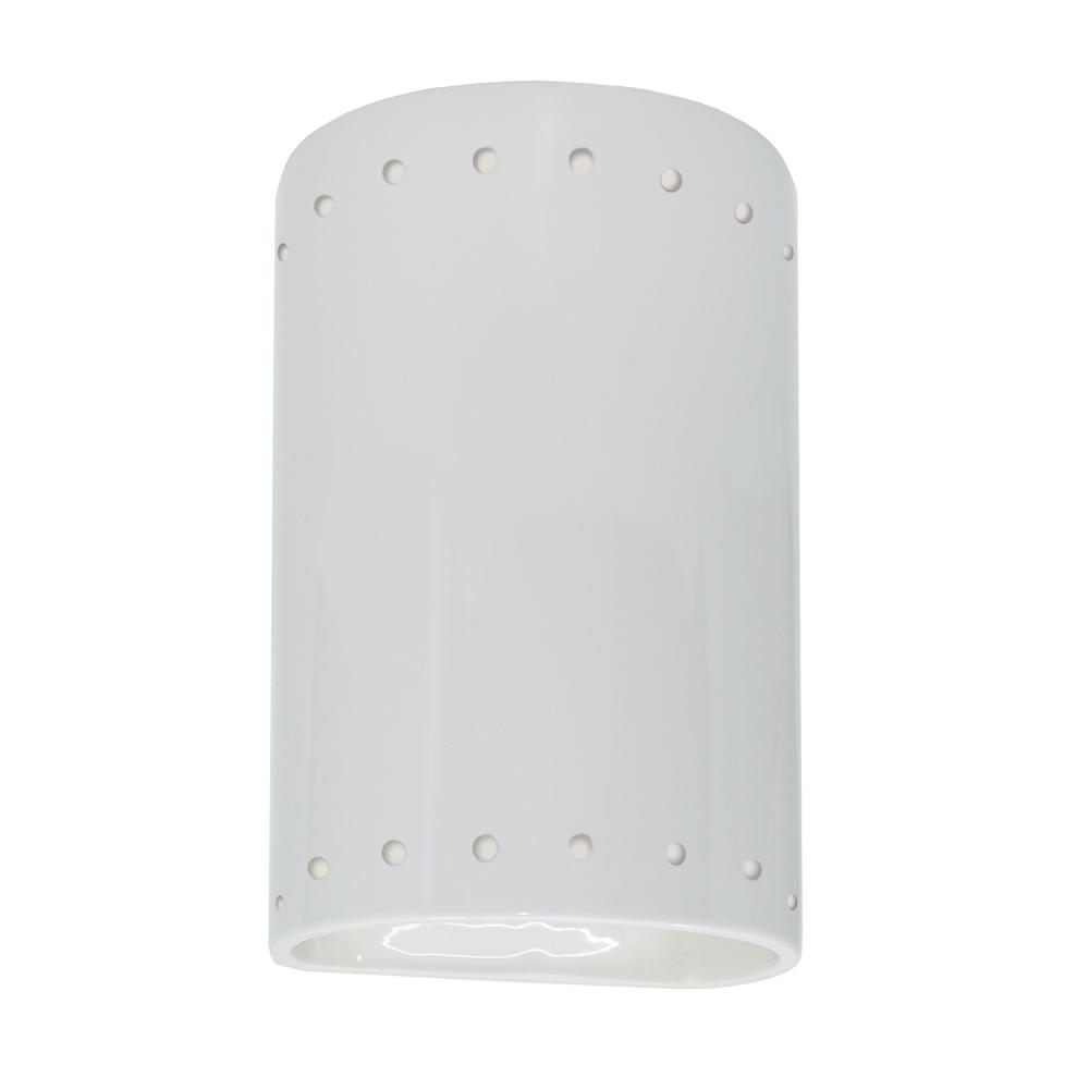 Small LED Cylinder w/ Perfs - Open Top & Bottom (Outdoor)