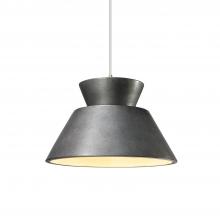 Justice Design Group CER-6420-ANTS-ABRS-RIGID-LED1-700 - Trapezoid 1-Light LED Pendant