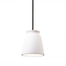Justice Design Group CER-6425-BIS-MBLK-RIGID - Small Trapezoid Pendant