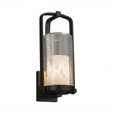 Justice Design Group FAL-7584W-10-MBLK-LED1-700 - Atlantic Large Outdoor LED Wall Sconce