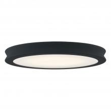 Justice Design Group FSN-4182-OPAL-MBTX - Bevel 16" LED Flush-Mount