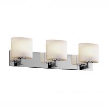 Justice Design Group FSN-8923-30-OPAL-CROM-LED3-2100 - Modular 3-Light LED Bath Bar