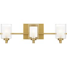 Quoizel KLT8603BRGLED - Kolt 3-Light Brushed Gold Bath Light