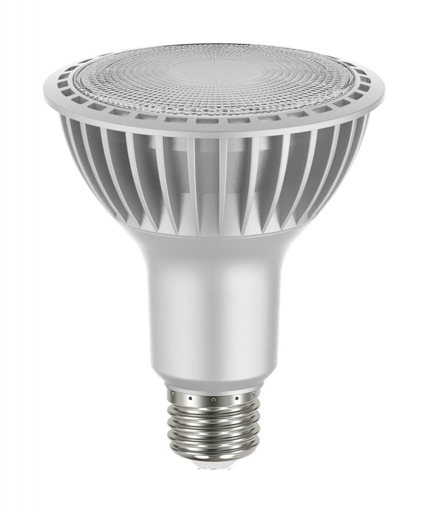 20.5 Watt PAR30 High Lumen LED; Long Neck; 2700K; Medium base; 120 Volt