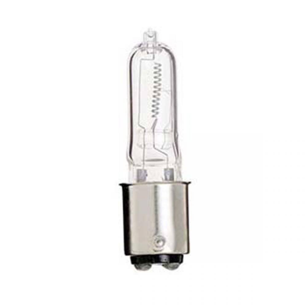 75 Watt; Halogen; T4 Long; Clear; 2000 Average rated Hours; 1600 Lumens; DC Bay base; 120 Volt