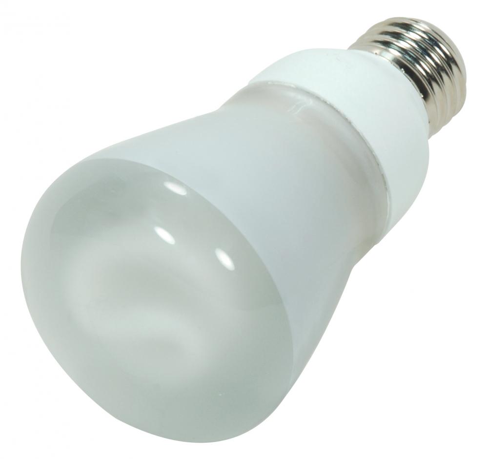 11 Watt; R20 Compact Fluorescent; 5000K; 82 CRI; Medium base; 120 Volt