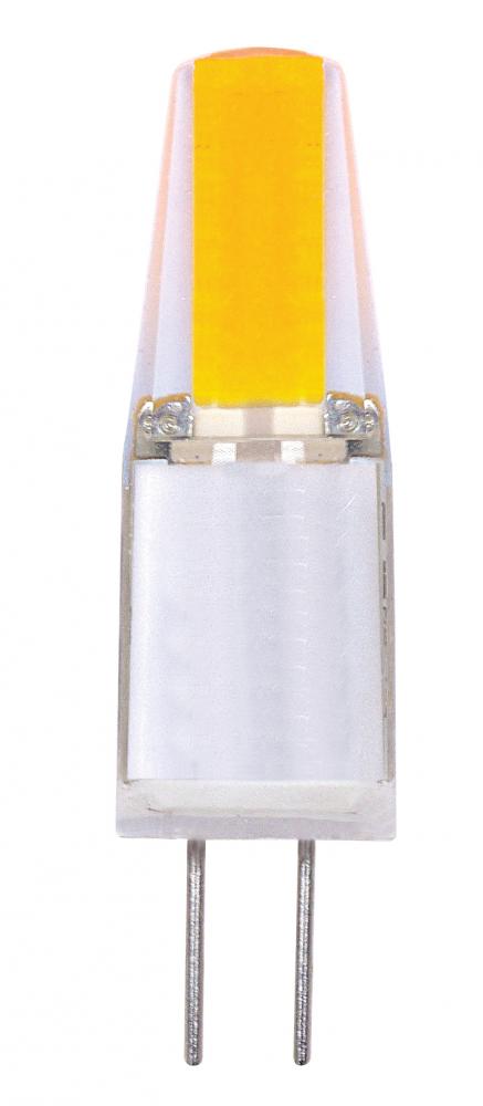 1.6W; JC LED; 3000K; G4 base; Carded; 12 Volt AC/DC; Carded