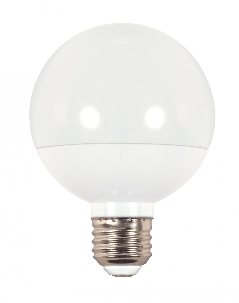 6 Watt; G25 Globe LED; 5000K; Medium base; 120 Volt