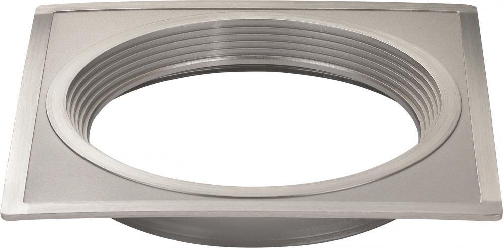 Freedom Square 5&#34; Trim Option For 5&#34;/6&#34; Base Unit; Brushed Nickel Finish