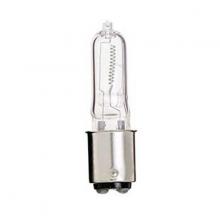 Satco Products Inc. S4437 - 75 Watt; Halogen; T4 Long; Clear; 2000 Average rated Hours; 1600 Lumens; DC Bay base; 120 Volt