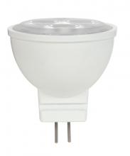 Satco Products Inc. S9283 - 3W; LED; MR11; 5000K; 25 deg. beam spread; 25000 Average rated hours; 210 Lumens; GU4 base; 12 Volt