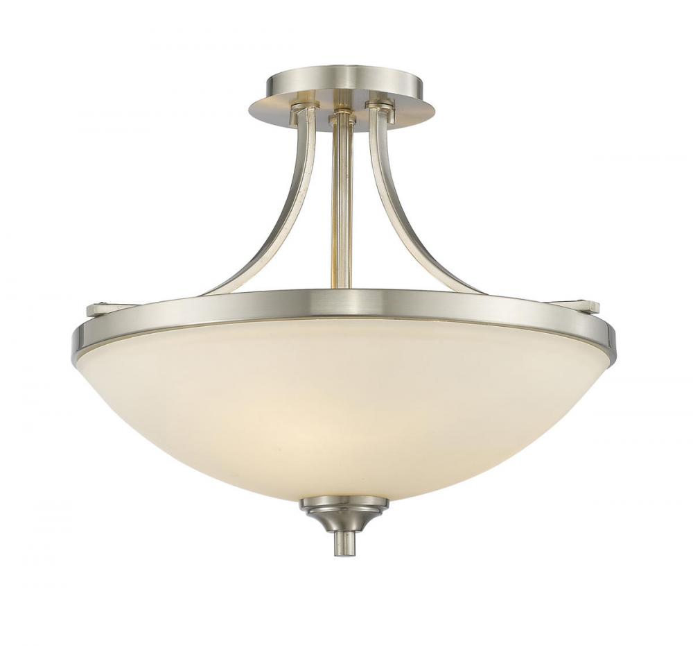 3 Light Semi Flush Mount