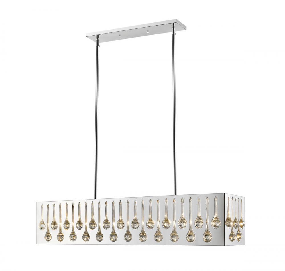 7 Light Linear Chandelier