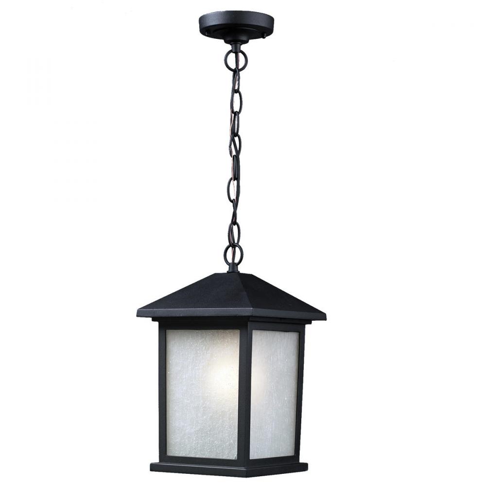 1 Light Outdoor Chain Mount Ceiling Fixture