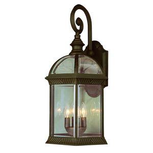 Wentworth Atrium Style, Armed Outdoor Wall Lantern Light, with Open Base