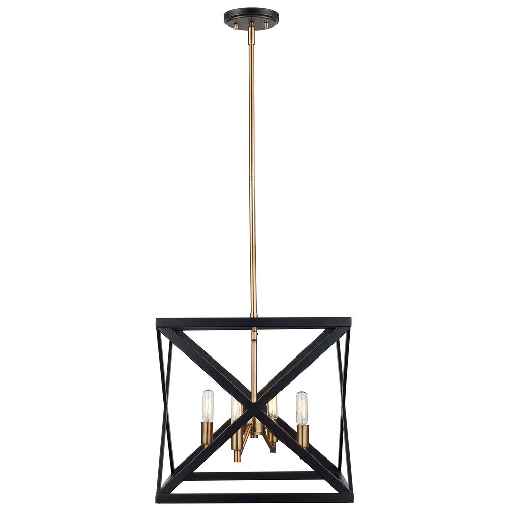 Ackerman 13&#34; Pendant Style Open Box Chandelier