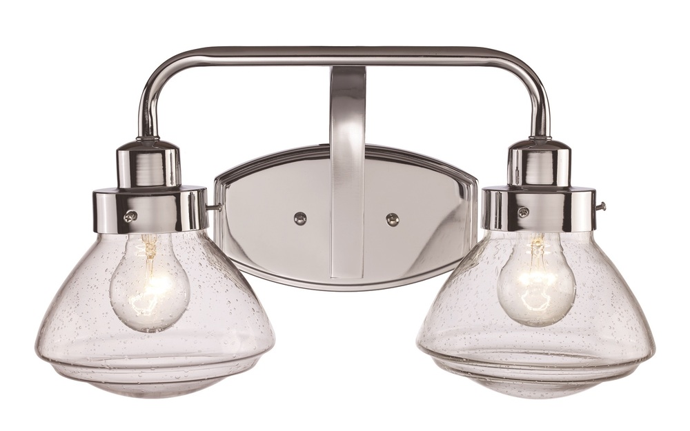 Colorado 2-Shade, 2-Light Armed Vanity