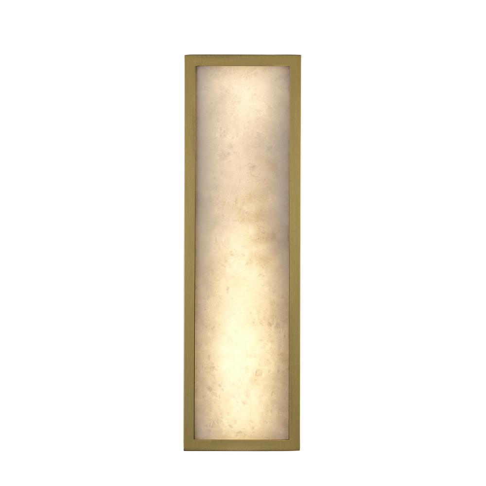 Sahara LED 16&#34; Spanish Alabaster Wall Sconce