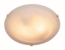 Trans Globe 58702 BN - Cracka 20" Flush Mount Indoor Ceiling Light