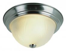 Trans Globe LED-58802 BN - Del Mar 15" Flushmount