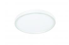 AFX Lighting, Inc. EGRF0811L30D1SN - Edge 8" Round LED Flush Mount