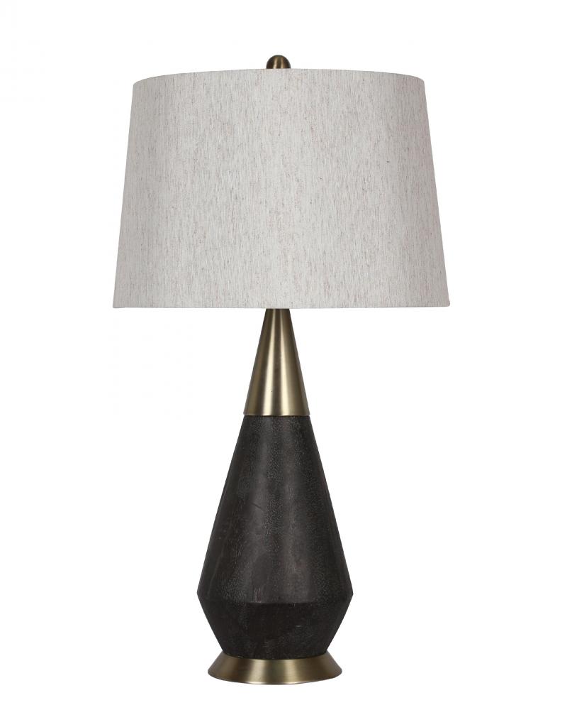 Table Lamp Dark Walnut