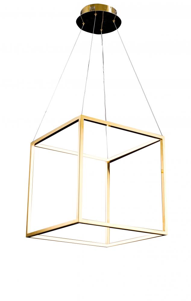 LED Chandelier Gold