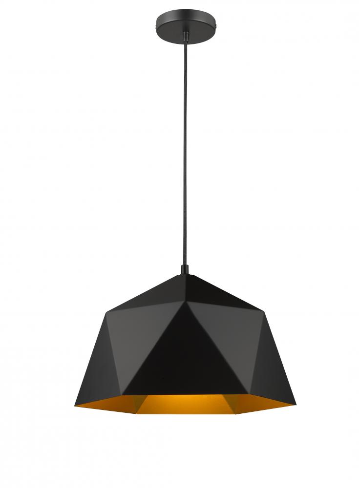 Single Pendant Lighting Black