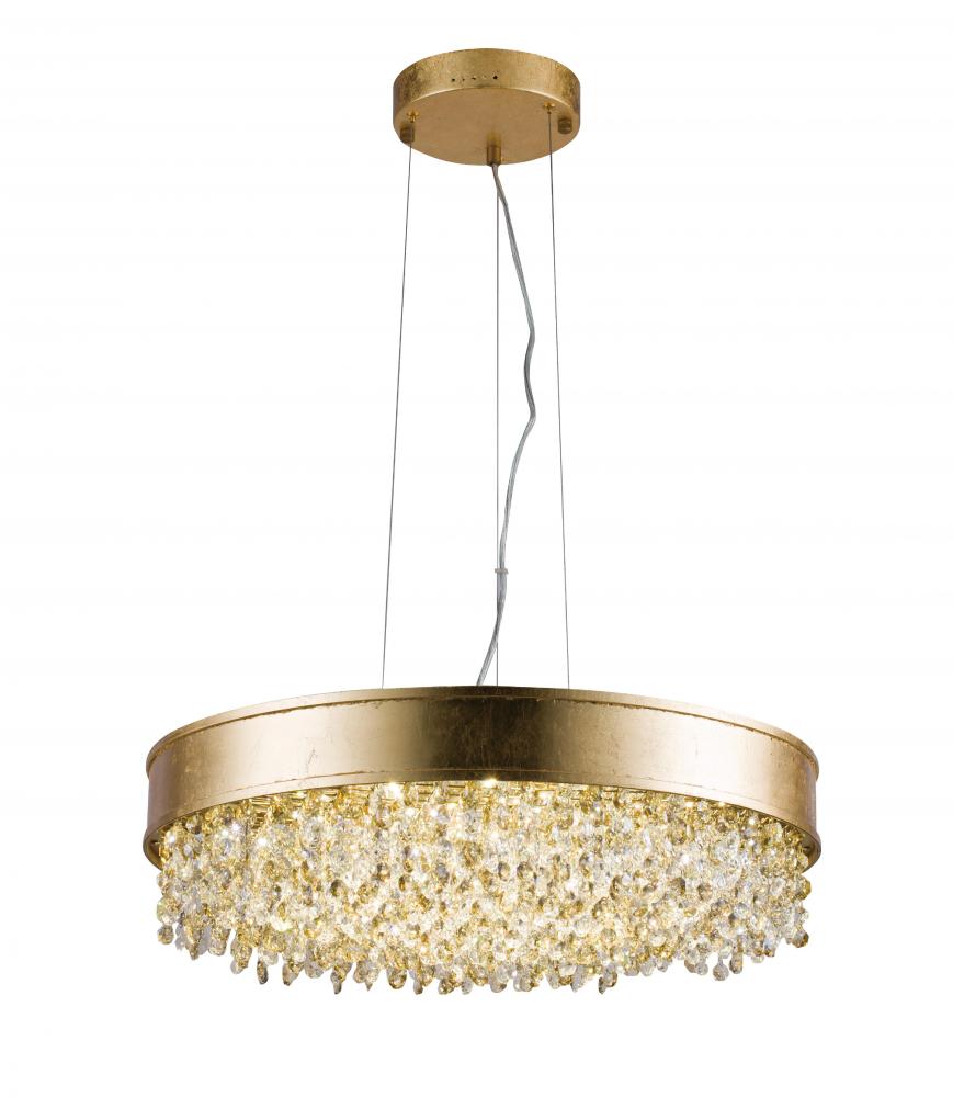 LED Chandelier Gold