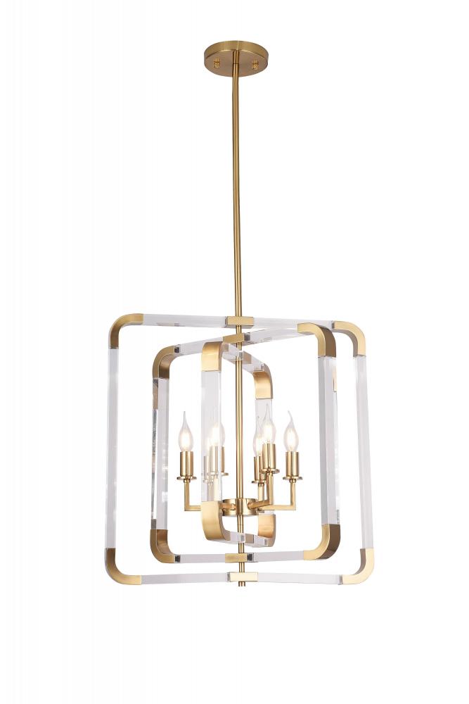 Chandelier Copper