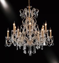 Bethel International A25-12 - Chandelier Gold