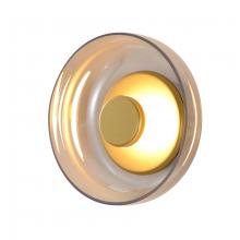 Bethel International DLS86W9G - LED Wall Sconce Metal & Glass