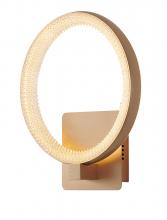 Bethel International FIT25W13G - LED Wall Sconce Gold