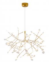 Bethel International FL02C38G - LED Chandelier  Gold