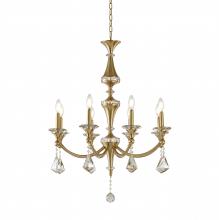 Bethel International LA43C27BR - Chandelier Satin Brass