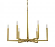 Bethel International LA60C32BR - Chandelier Satin Brass