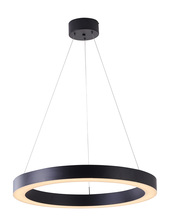 Bethel International MU30BC25B - LED Chandelier Matte Black