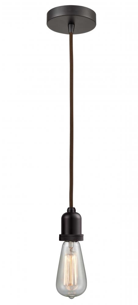 Whitney - 1 Light - 2 inch - Oil Rubbed Bronze - Cord hung - Mini Pendant