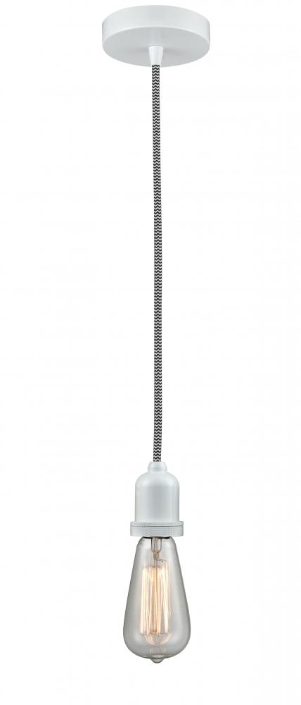 Whitney - 1 Light - 2 inch - White - Cord hung - Mini Pendant