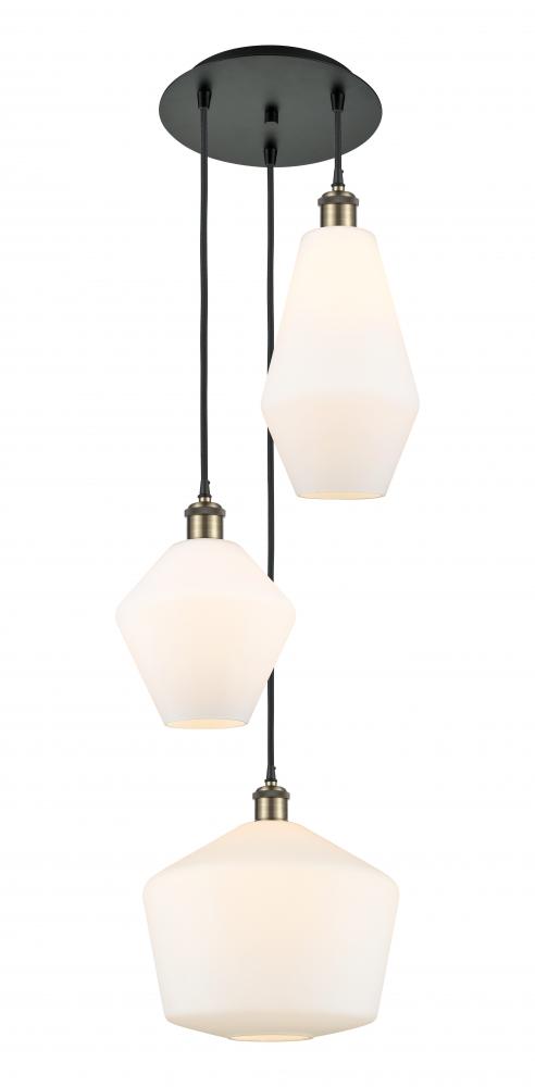 Cindyrella 3 Light 14 inch Multi-Pendant