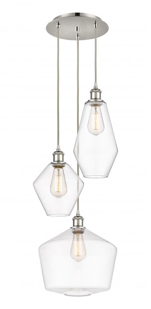 Cindyrella 3 Light 14 inch Multi-Pendant