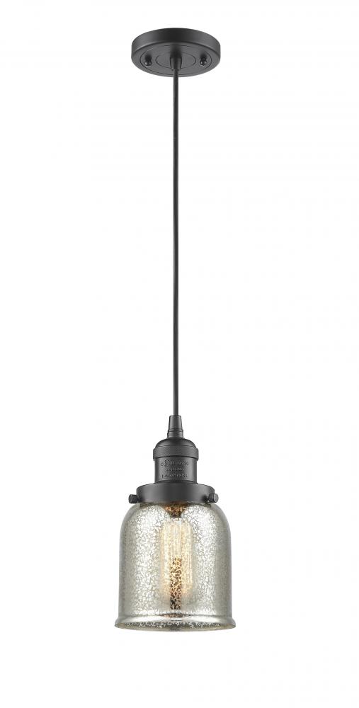 Bell - 1 Light - 5 inch - Oil Rubbed Bronze - Cord hung - Mini Pendant