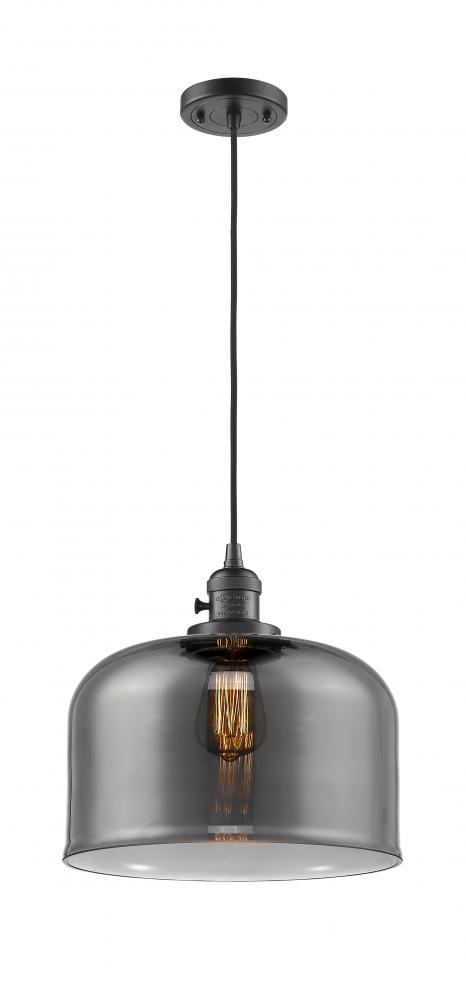 Bell - 1 Light - 12 inch - Oil Rubbed Bronze - Cord hung - Mini Pendant