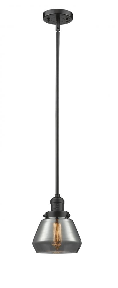 Fulton - 1 Light - 7 inch - Oil Rubbed Bronze - Stem Hung - Mini Pendant