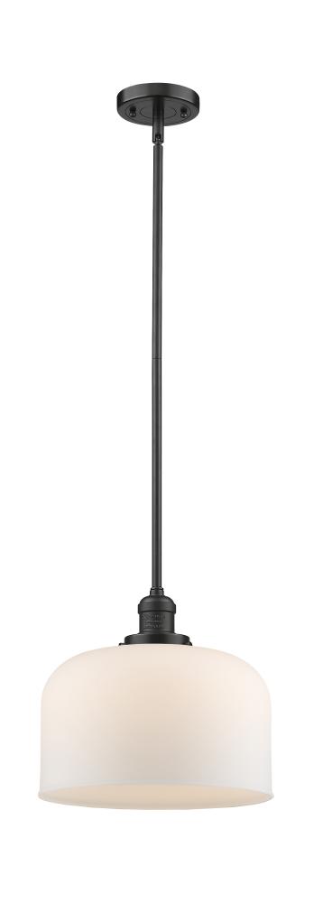 Bell - 1 Light - 12 inch - Oil Rubbed Bronze - Stem Hung - Mini Pendant