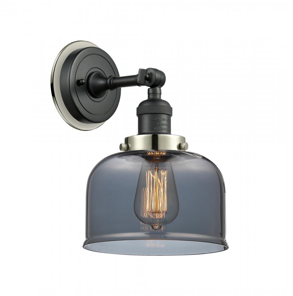 Bell - 1 Light - 8 inch - Matte Black - Sconce