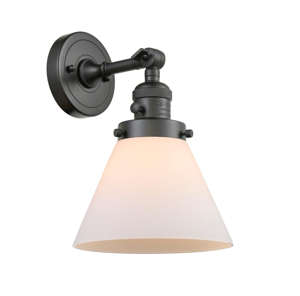 Cone - 1 Light - 8 inch - Oil Rubbed Bronze - Sconce