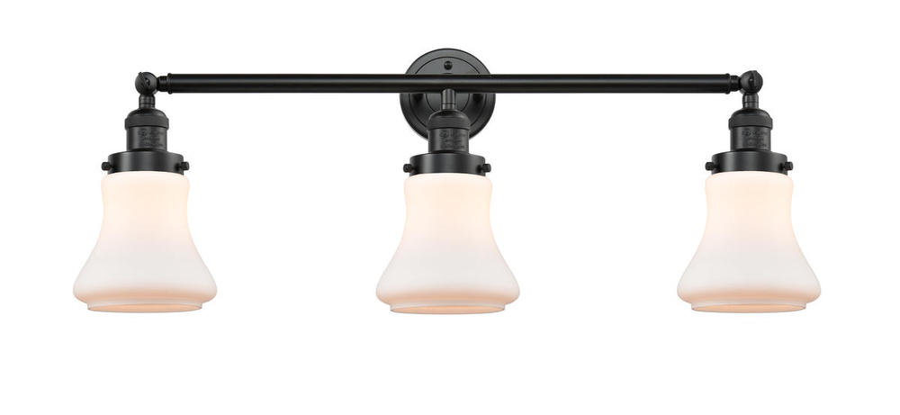 Bellmont - 3 Light - 30 inch - Oil Rubbed Bronze - Bath Vanity Light