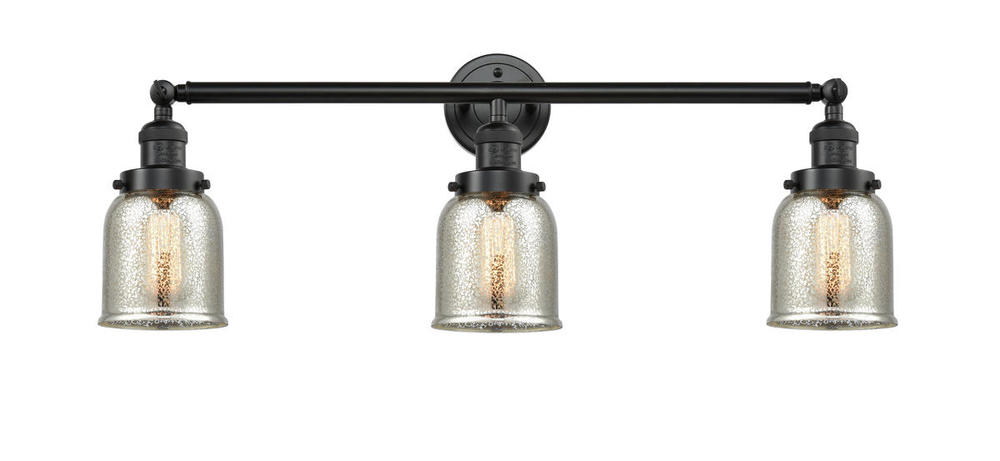 Bell - 3 Light - 30 inch - Oil Rubbed Bronze - Bath Vanity Light